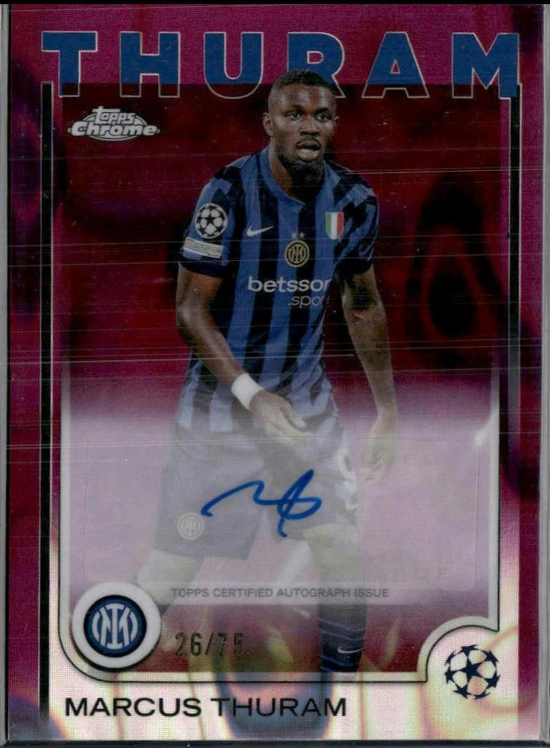 Marcus Thuram [Magenta Lava Refractor] #CA-TR