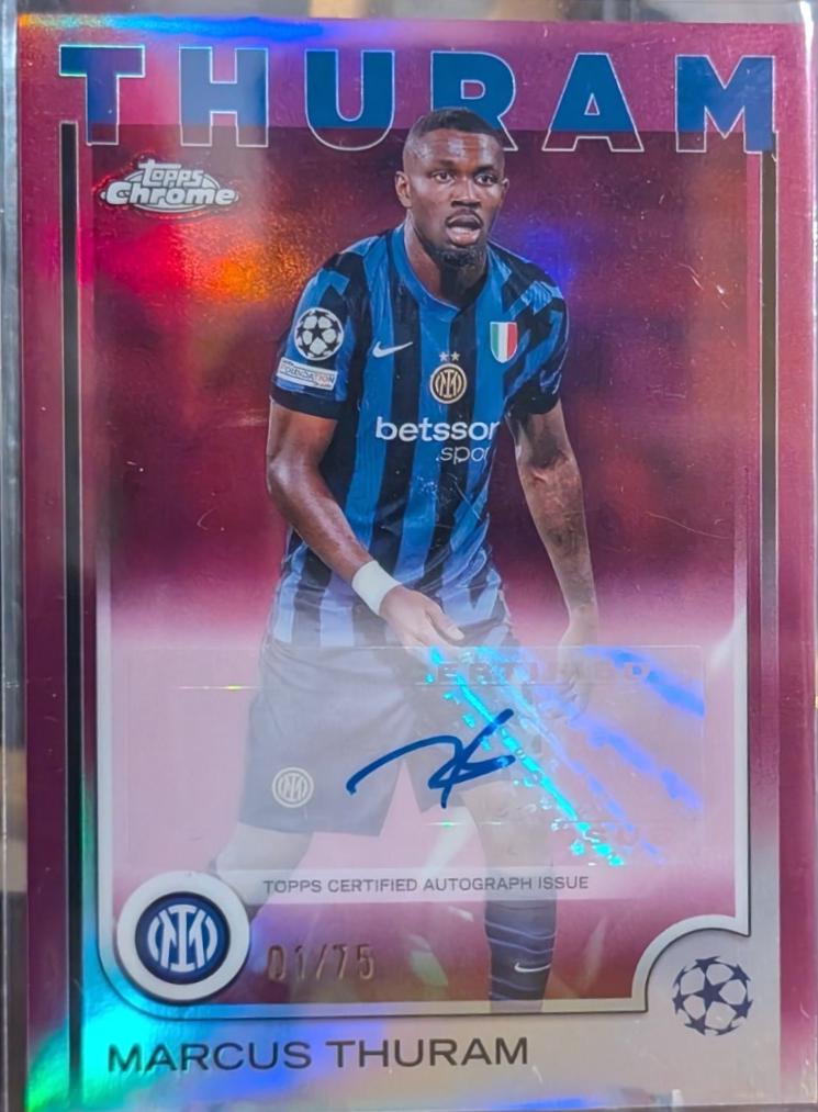 Marcus Thuram [Magenta Refractor] #CA-TR