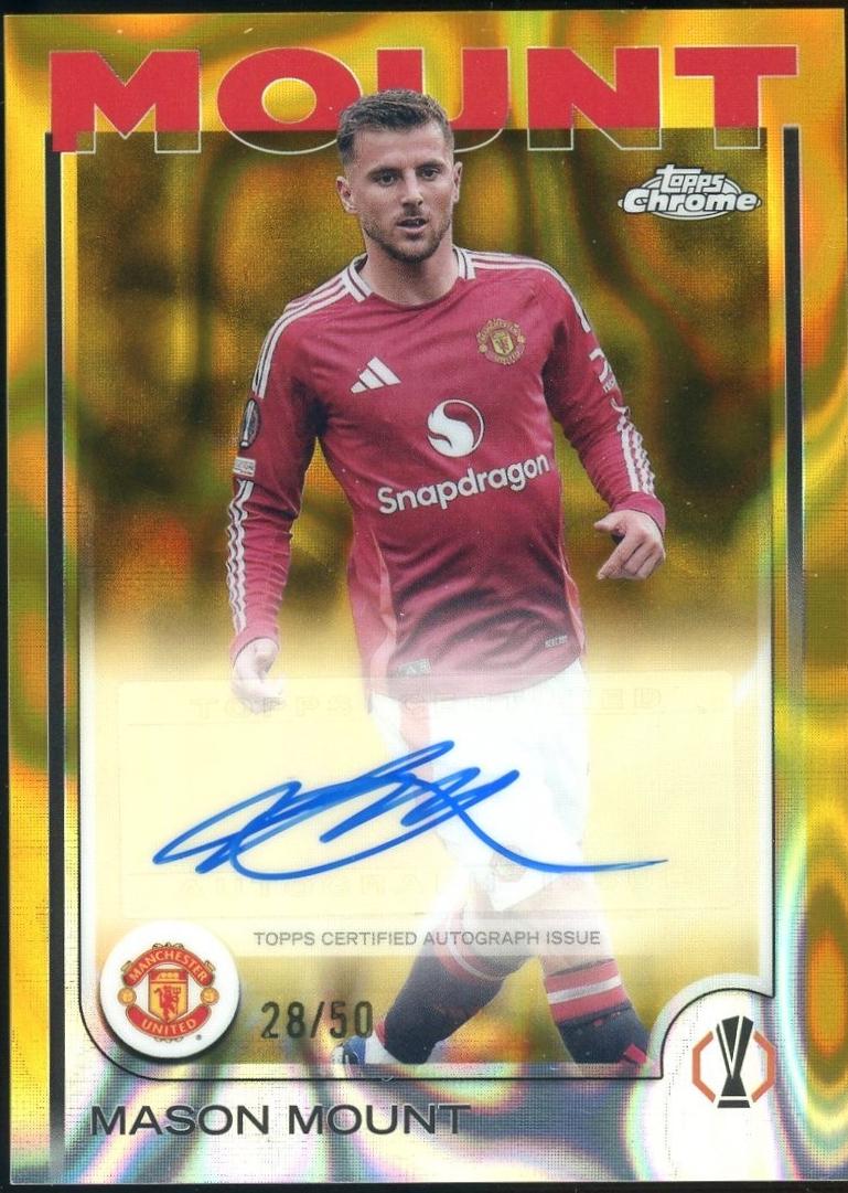 Mason Mount [Gold Refractor] #CA-MT