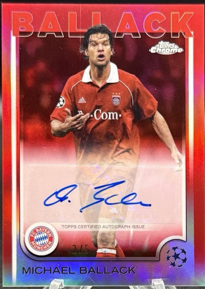 Michael Ballack [Hongbao Red] #CA-MB
