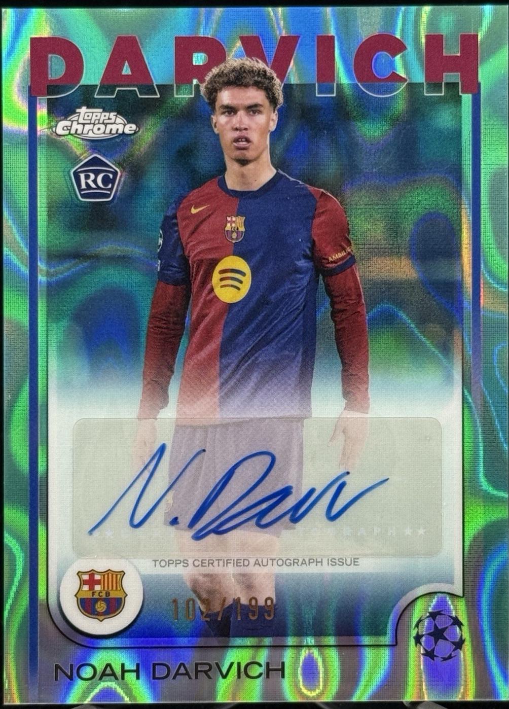 Noah Darvich [Aqua Lava Refractor] #CA-ND