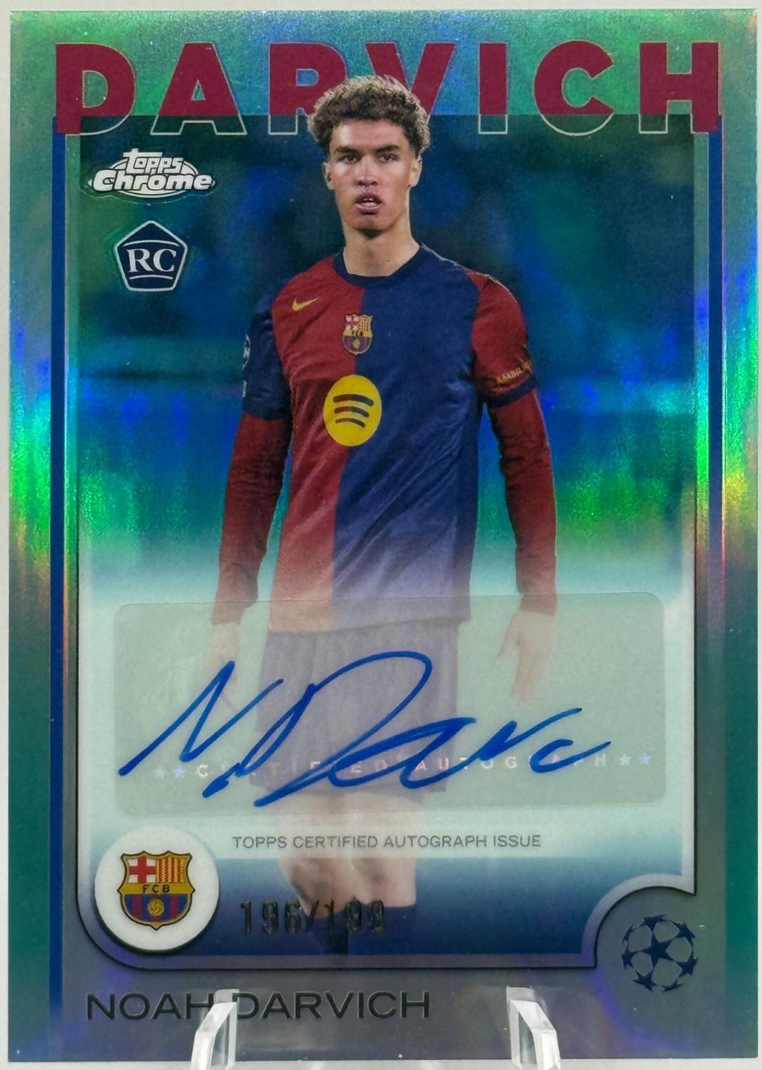 Noah Darvich [Aqua Refractor] #CA-ND