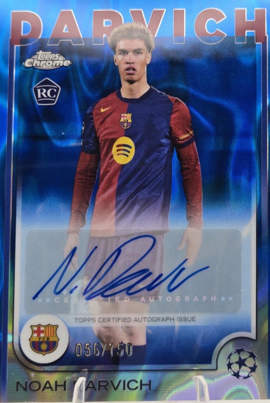 Noah Darvich [Blue Lava Refractor] #CA-ND