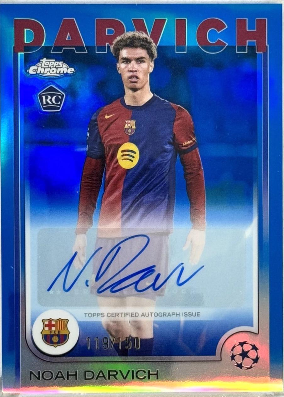 Noah Darvich [Blue Refractor] #CA-ND