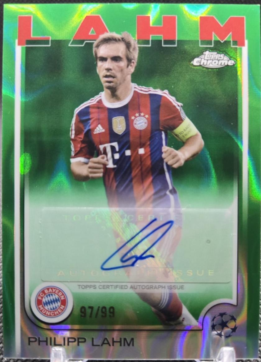 Philipp Lahm [Green Refractor] #CA-PL