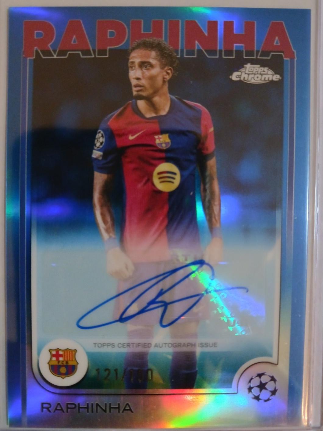 Raphinha [Blue Refractor] #CA-RP