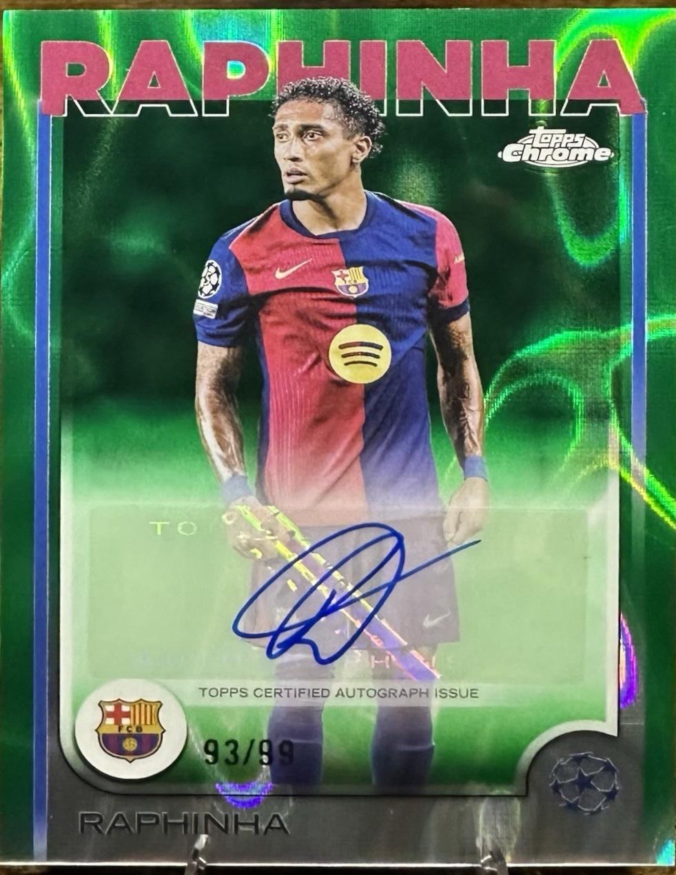 Raphinha [Green Lava Refractor] #CA-RP