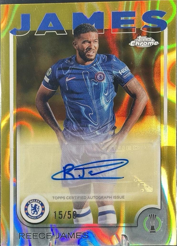 Reece James [Gold Refractor] #CA-RJ