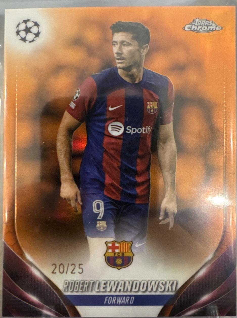Robert Lewandowski [Orange Refractor] #CA-RL