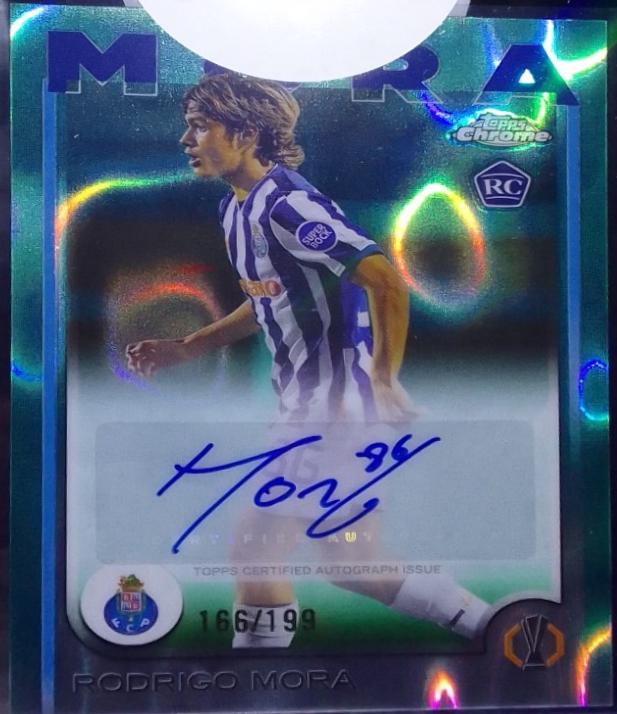 Rodrigo Mora [Aqua Lava Refractor] #CA-MR