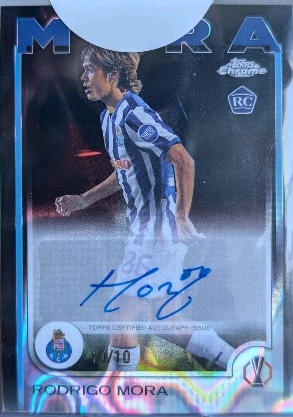 Rodrigo Mora [Black Lava Refractor] #CA-MR