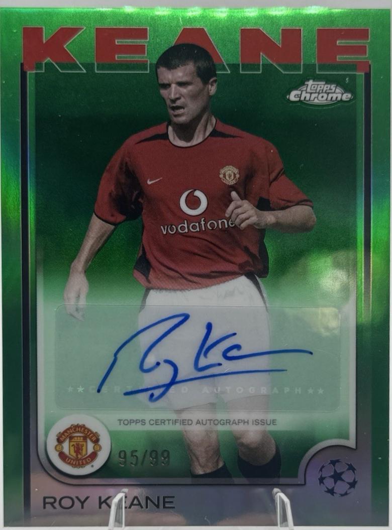 Roy Keane [Green Refractor] #CA-KE