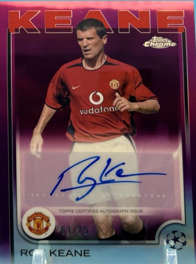 Roy Keane [Magenta Refractor] #CA-KE
