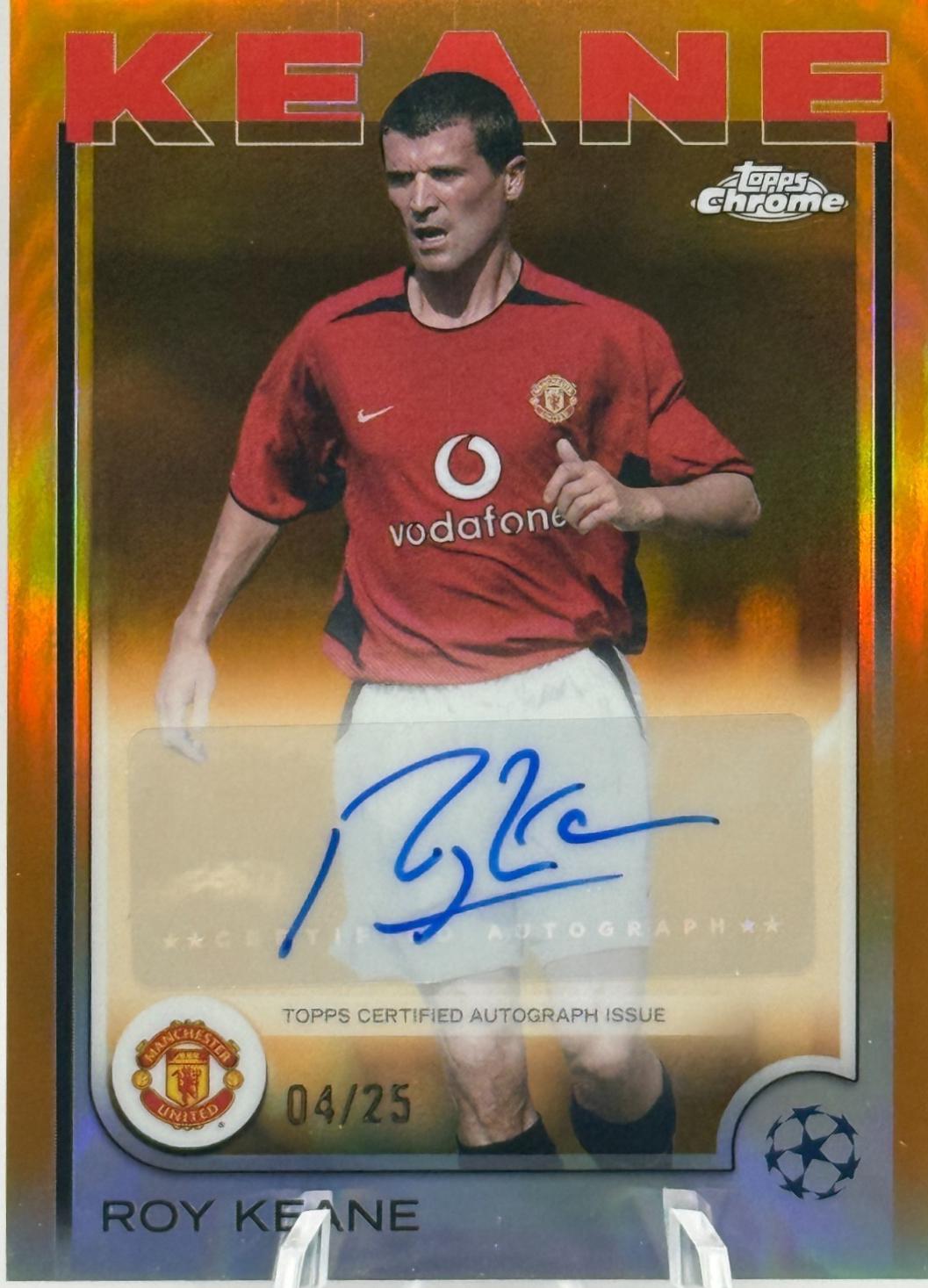 Roy Keane [Orange Refractor] #CA-KE
