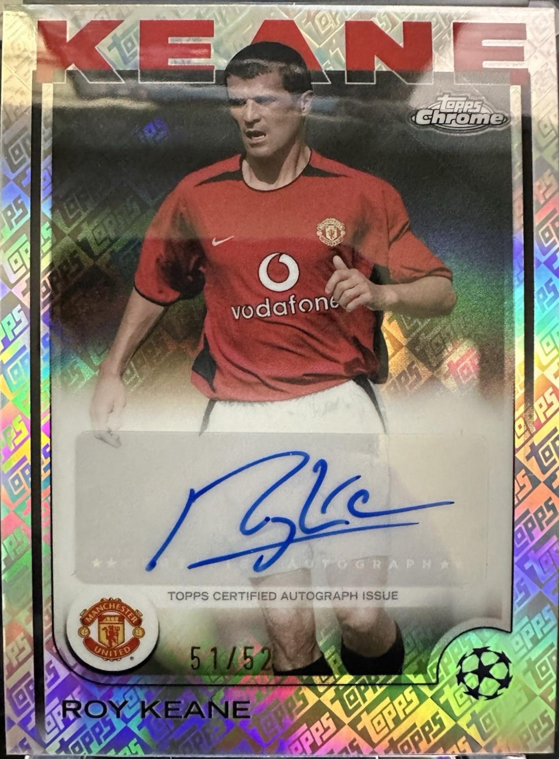 Roy Keane [Toppsfractor] #CA-KE