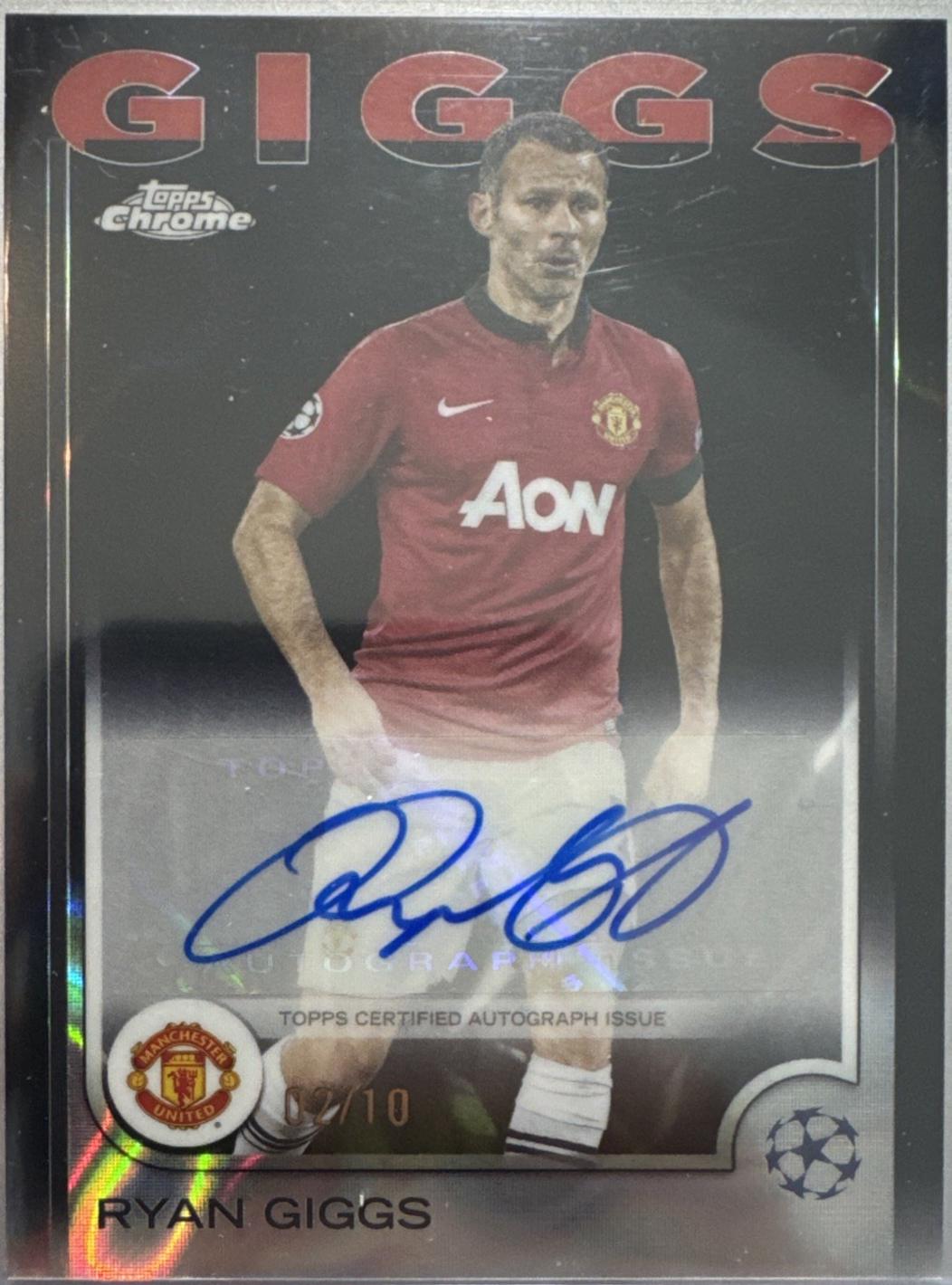 Ryan Giggs [Black Refractor] #CA-RG
