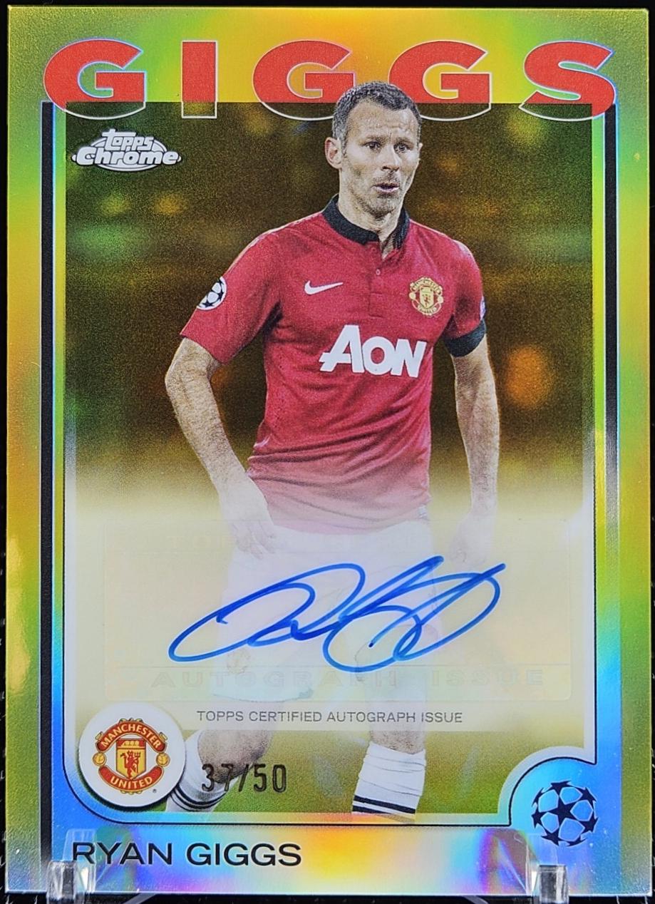 Ryan Giggs [Gold Refractor] #CA-RG