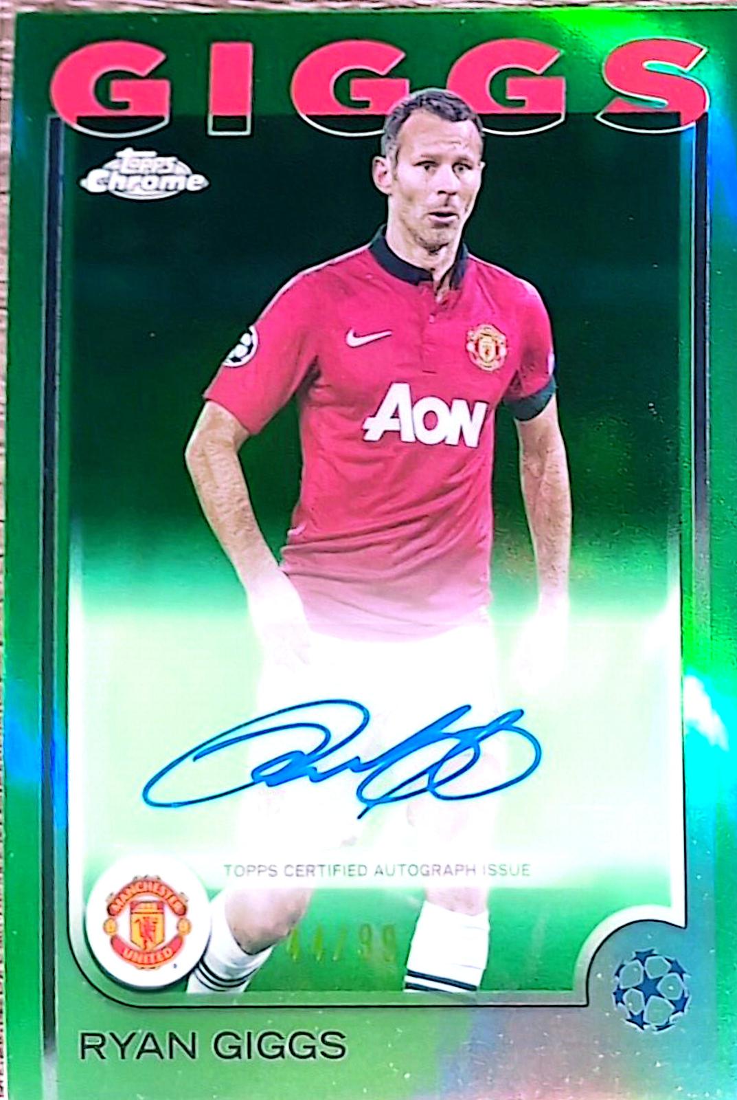 Ryan Giggs [Green Refractor] #CA-RG