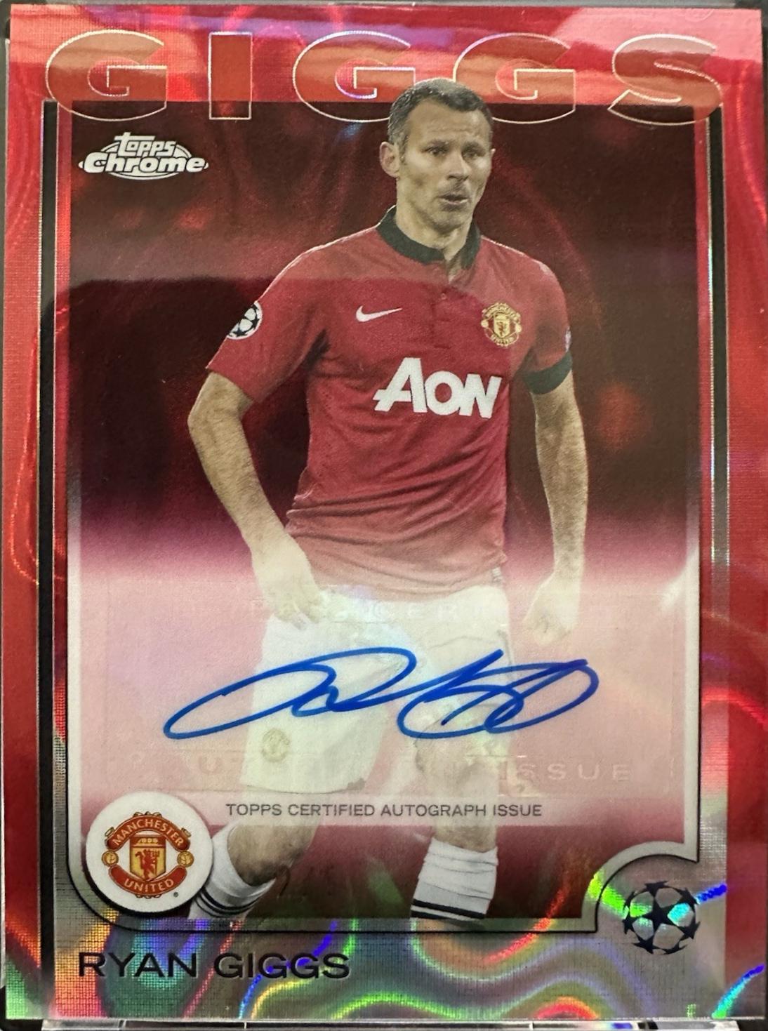 Ryan Giggs [Red Refractor] #CA-RG