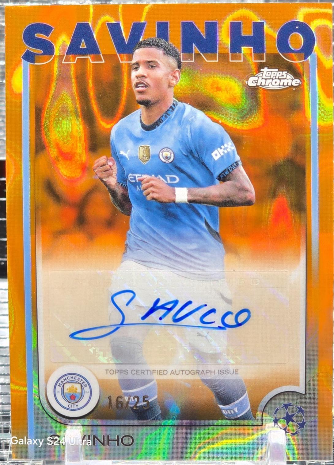 Savinho [Orange Lava Refractor] #CA-SV