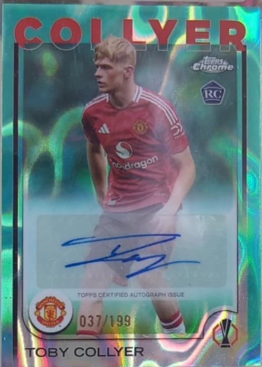 Toby Collyer [Aqua Lava Refractor] #CA-TC
