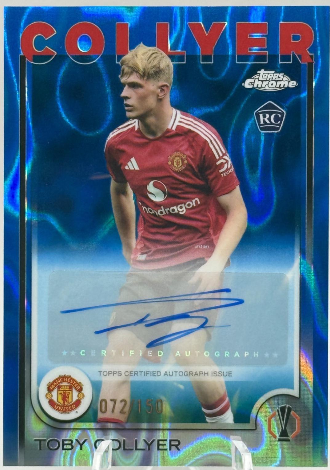 Toby Collyer [Blue Lava Refractor] #CA-TC