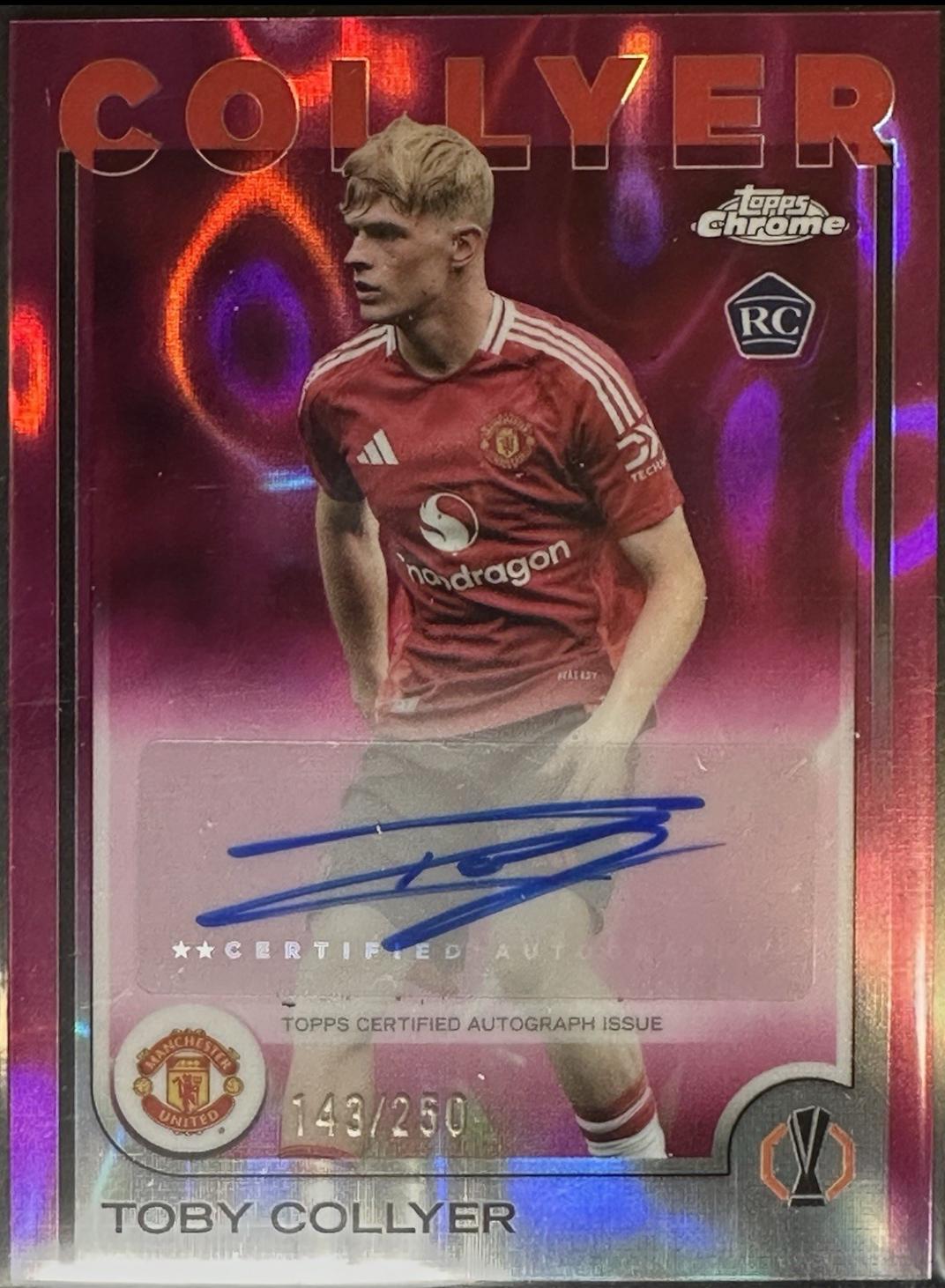 Toby Collyer [Pink Lava Refractor] #CA-TC