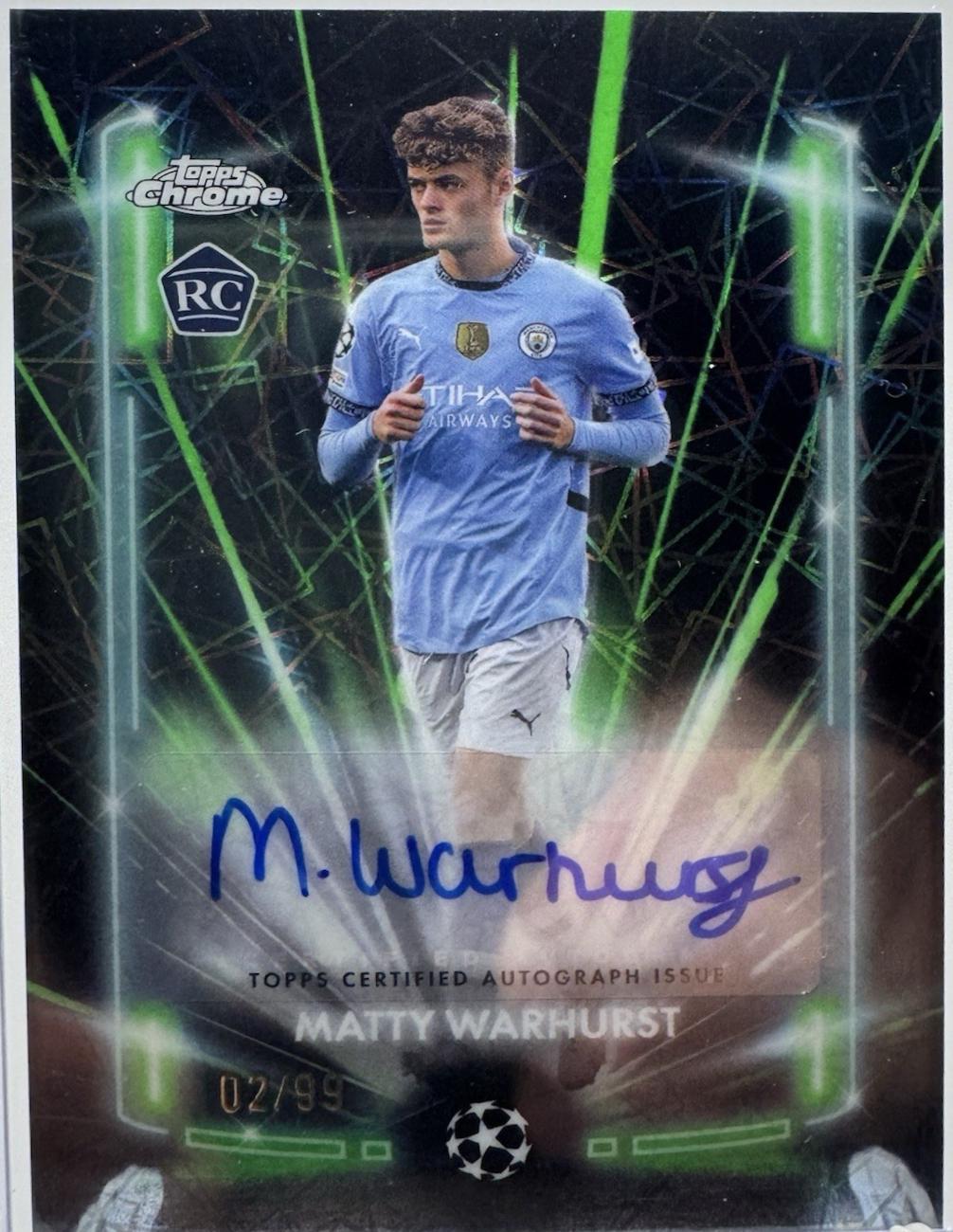 Matty Warhurst [Neon Green] #BLA-MW