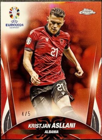 Kristjan Asllani [Red Refractor] #148