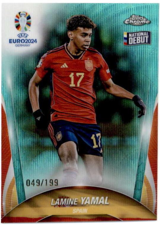 Lamine Yamal [Aqua Wave Refractor] #17