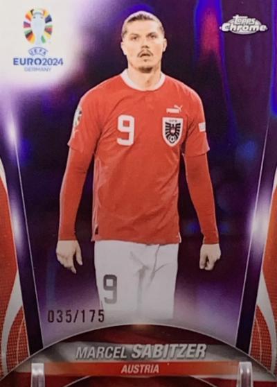 Marcel Sabitzer [Purple Lava Refractor] #100