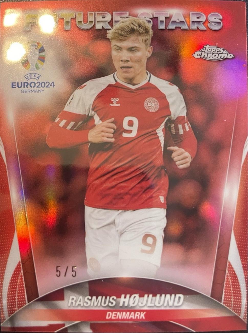Rasmus Hojlund [Red Refractor] #119