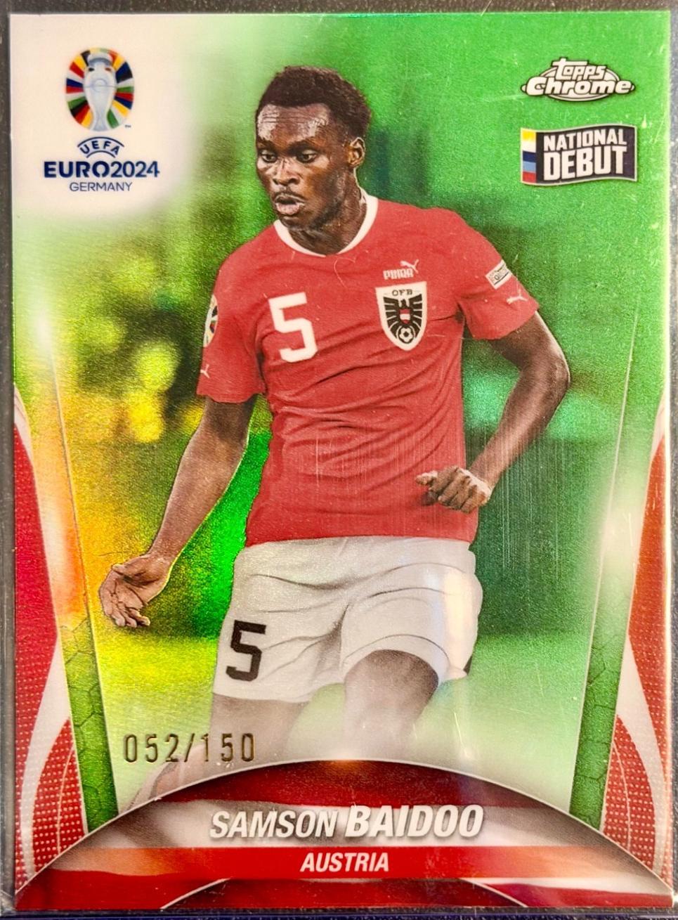 Samson Baidoo [Neon Green Refractor] #140