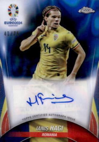 Ianis Hagi [Blue Lava Refractor] #CA-IH
