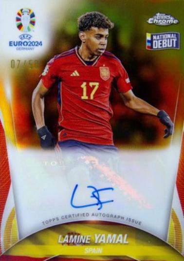 Lamine Yamal [Gold Refractor] #CA-LY