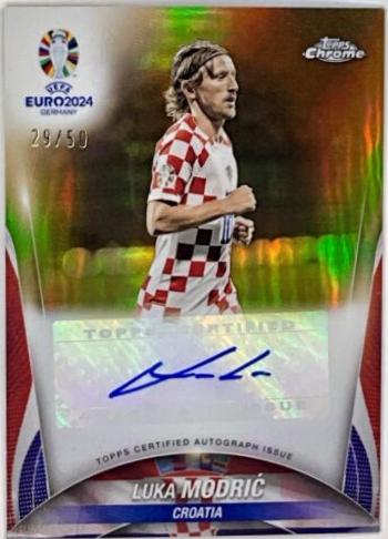 Luka Modric [Gold Refractor] #CA-MO