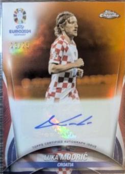 Luka Modric [Orange Refractor] #CA-MO