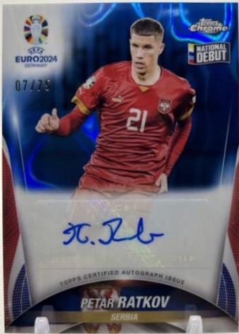 Petar Ratkov [Blue Lava Refractor] #CA-PR