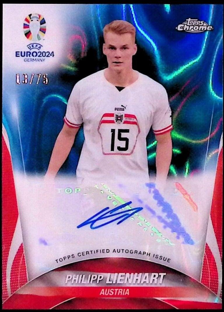 Philipp Lienhart [Blue Lava Refractor] #CA-PL