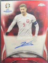Robert Lewandowski [Red Refractor] #CA-RL