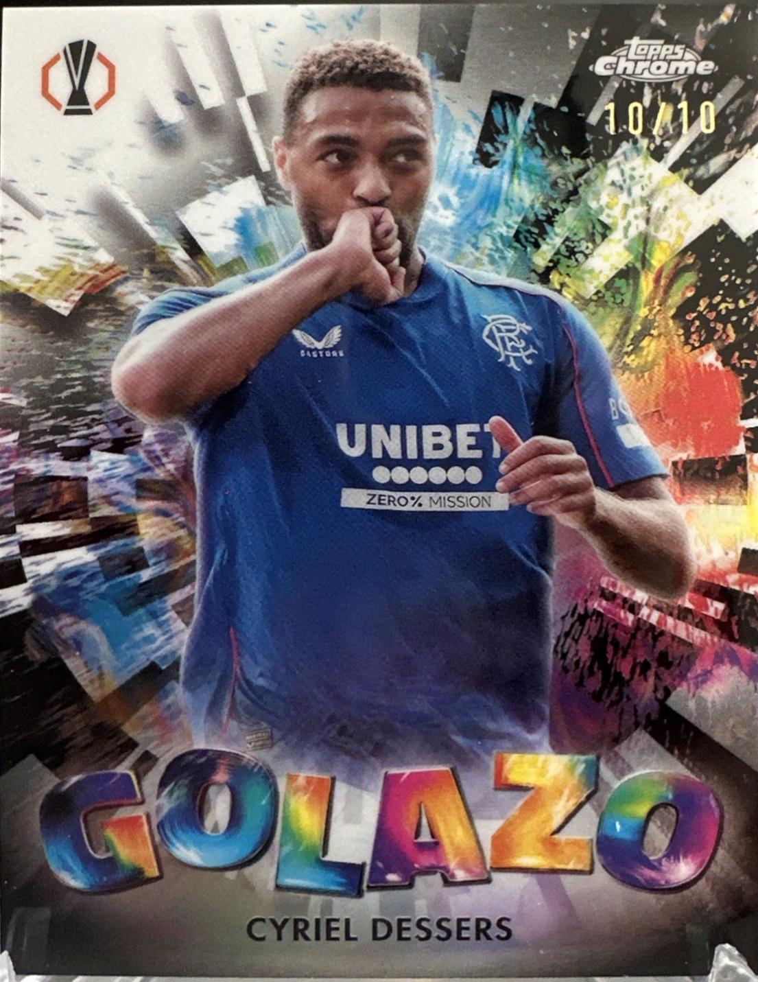 Cyriel Dessers [Black Refractor] #GZ-8