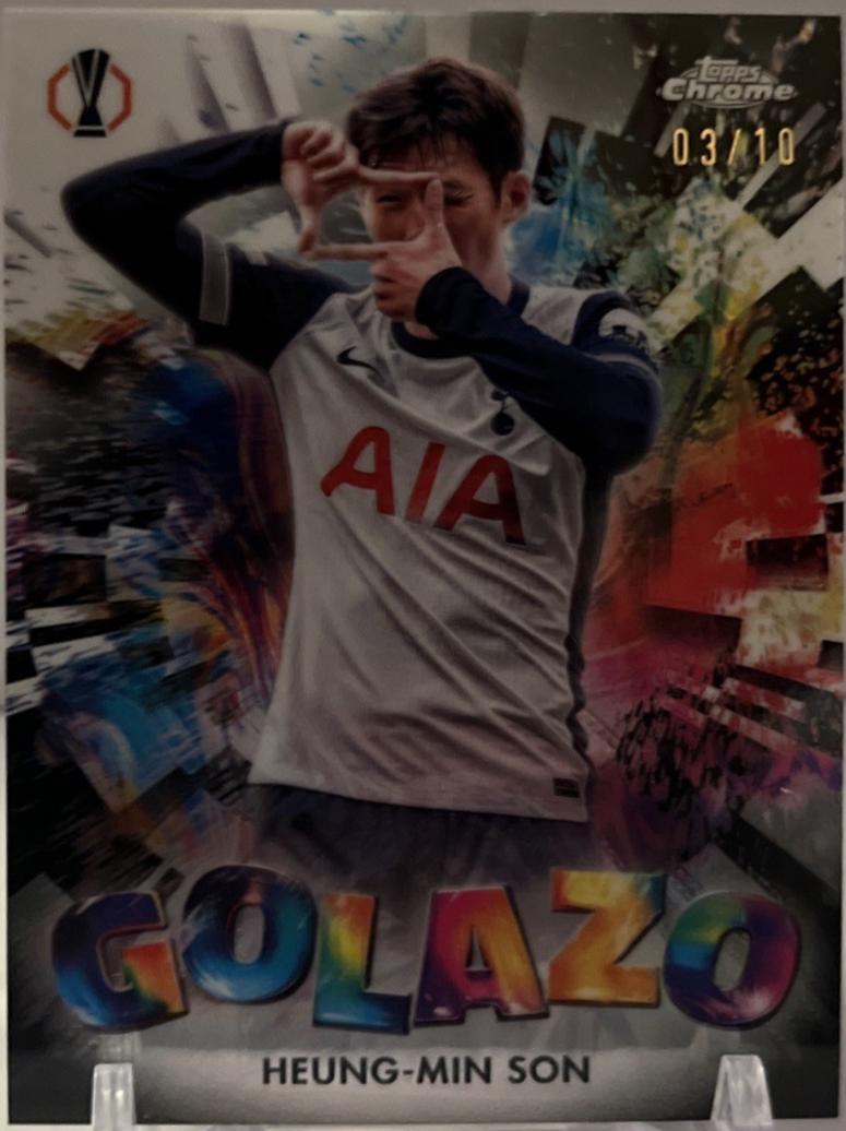 Heung-min Son [Black Refractor] #GZ-1