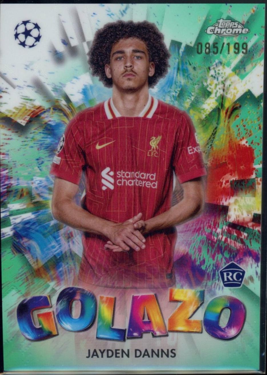 Jayden Danns [Aqua Refractor] #GZ-6