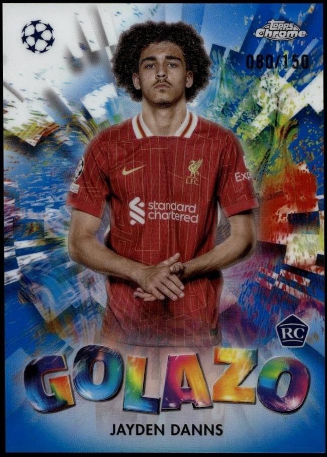 Jayden Danns [Blue Refractor] #GZ-6