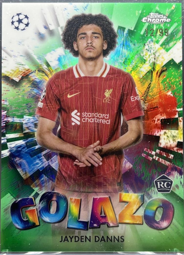 Jayden Danns [Green Refractor] #GZ-6
