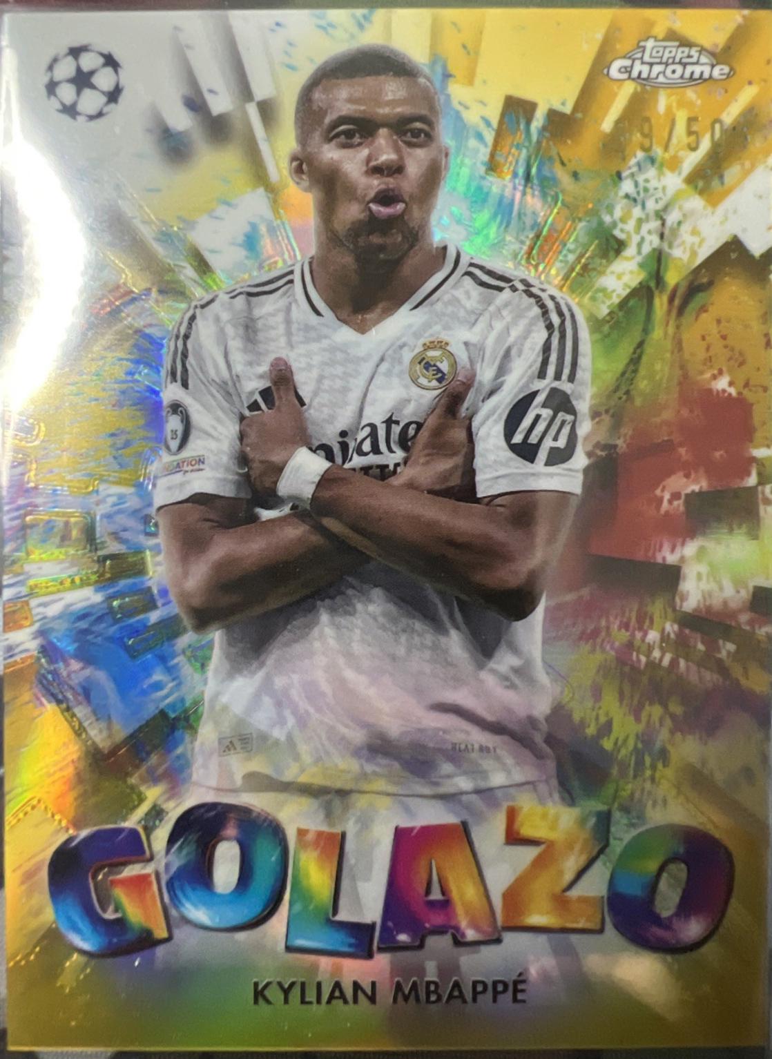 Kylian Mbappe [Gold Refractor] #GZ-21