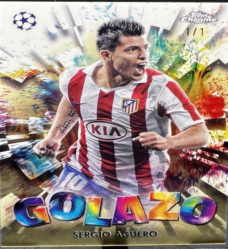Sergio Aguero [Superfractor] #GZ-30