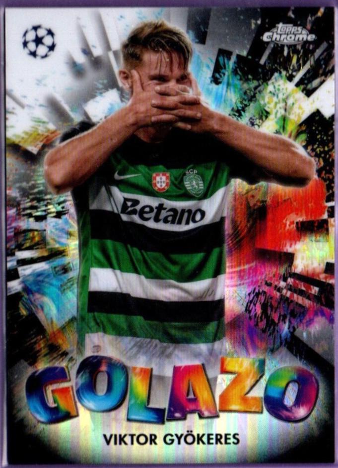 Viktor Gyokeres [Black Refractor] #GZ-19