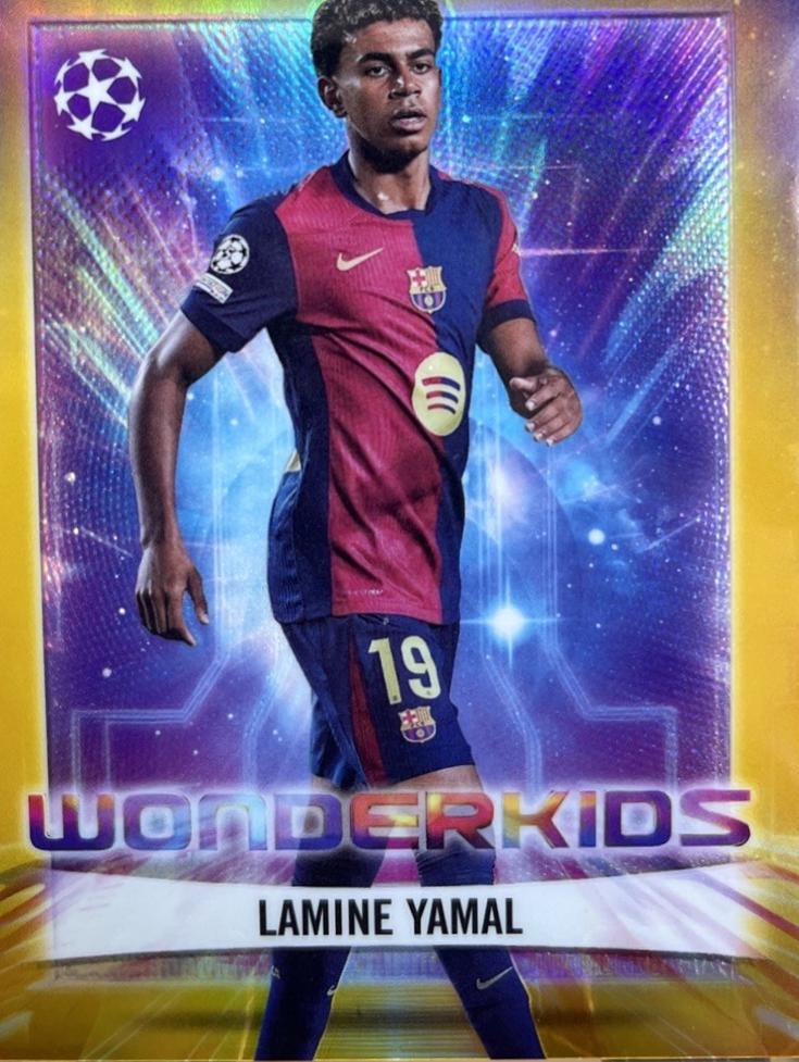 Lamine Yamal [Gold Refractor] #WK-1