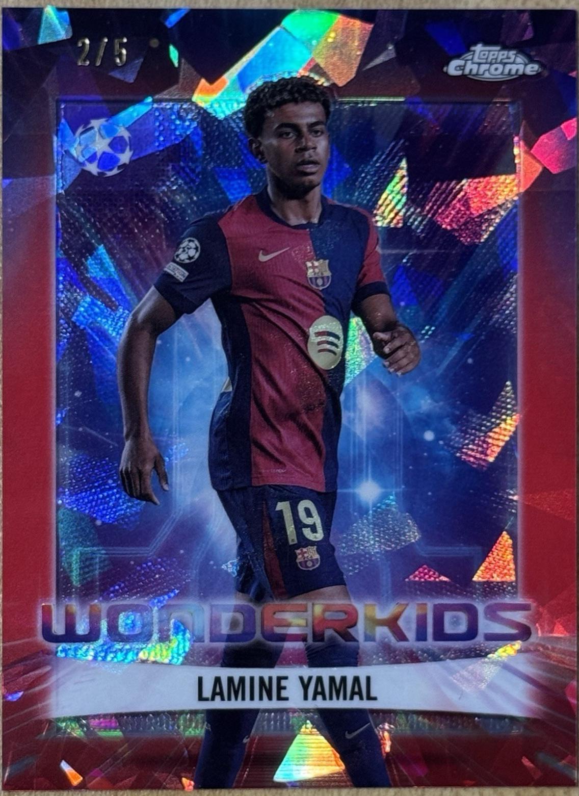 Lamine Yamal [Red Refractor] #WK-1